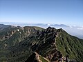 Mount Iō and Mount Yoko from Mount Aka