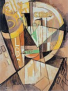 Albert Gleizes, 1915, Broadway, oil on board, 98.5 x 76 cm, private collection