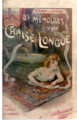 Couverture de Mémoire d'une chaise longue (1903) de Victorien Du Saussay.