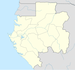 Mappa di localizzazione: Gabon