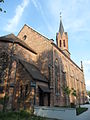 Die Martin-Luther-Kirche im Kirchenweg