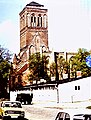 Nikolaikirche (Anklam) um 1972 mit begehbarem Turmabschluss