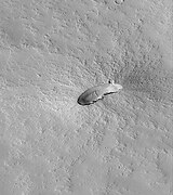 Small volcano in Phoenicis Lacus quadrangle. Image covers a distance 1.9 mi (3.1 km) long.