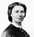 Cropped. Clara Barton circa 1865 by Mathew Brady, Washington, D.C.