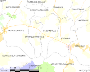 Poziția localității La Bonneville