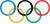 Az olimpiai zászlaja