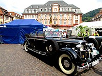 Maybach Cabrio Museum Sinsheim Parcours mit Stop in Heidelberg