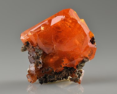 Wulfenite - Red Cloud mine, La Paz Co., Arizona, USA