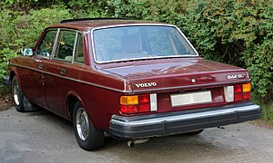 Volvo 244 GL Heckansicht (1980)
