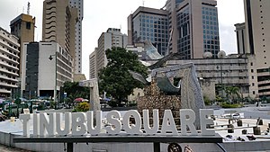 Tinubu-Platz in Lagos