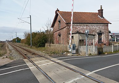 Le site de l'ancienne gare.