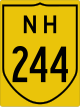 National Highway 244 shield}}