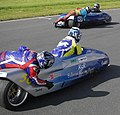 Formula 1 Sidecars on starting grid