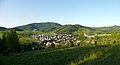 View on the Valaská Belá village, Slovakia.