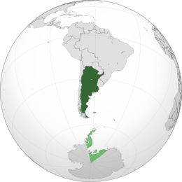 Argentina - Localizzazione