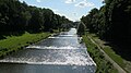 Wiese flussabwärts – Blick Richtung Mündung in den Rhein