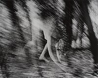 Maenad (2023) Thom Puckey. Analog print from single negative - gelatin silver photo paper 48 x 38,4 cm