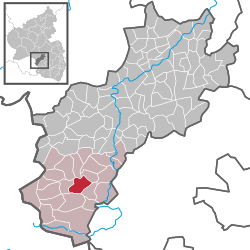 Steinbach am Glan – Mappa