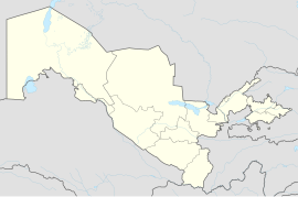 Nurafshon is located in Uzbekistan
