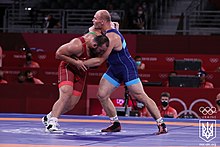 Oleksandr Khotsianivskyi vs Amir Hossein Zare at the 2020 Summer Olympics