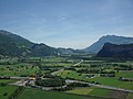 Verzweigung Sarganserland, mit A3 links (2011)