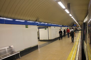 Former Alonso Martínez station