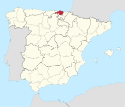 比斯开省 在西班牙的位置