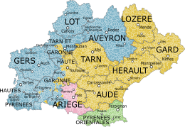 Occitania – Mappa