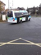 Le Sprinter City no 831 du réseau Citébus d'Herblay-sur-Seine, à la gare routière d'Herblay.