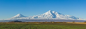 Der Grösser u der chlyner Ararat vo Oste här