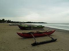 Trinquemalay, la plage des pêcheurs.