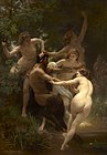 William-Adolphe Bouguereau, Nimfy i satyr, 1873