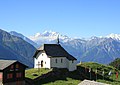 Kapelo Maria zum Schnee sur la alpopaŝteno Bettmeralp