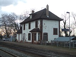 Järnvägsstationen i Entzheim