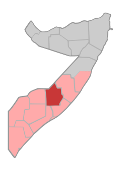 موقعیت هیران (سومالی) در نقشه