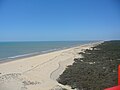 La côte sauvage depuis la couronne du phare.