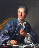 Portrait de Diderot sans perruque, en 1767.