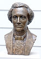 Bronzebüste von Felix Mendelssohn Bartholdy vor der Mendelssohn-Remise