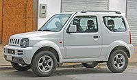 Suzuki Jimny generasi ketiga (facelift, Cili)