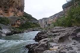 Irati ibaia, Irunberriko arroilan