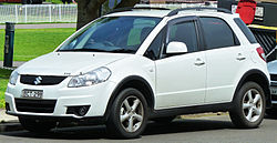 2007-2009 Suzuki SX4 hatchback (Australia)
