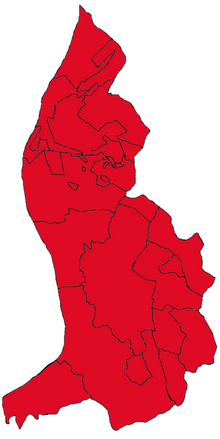 Výsledky referenda o změně článků 9, 65, 66 a 112 ústavy Lichtenštejnska podle jednotlivých obcí