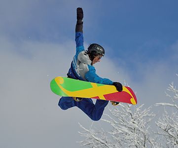 Feldberg - Jumping Snowboarder5