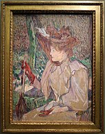 Henri de Toulouse-Lautrec, Žena s rukavicemi, 1890