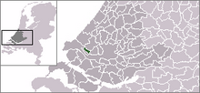 Situo de la municipo Maassluis
