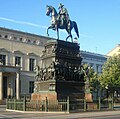 Equestrian statue of King Frederick II; 1839-1851 by Christian Daniel Rauch