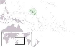 Lokacija Maršalovih Otoka
