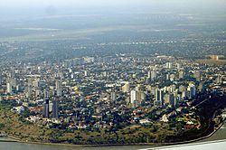 Anvista aeria de Maputo