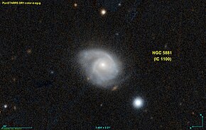 Галаксијата NGC 5881