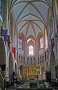 Cattedrale di Poznań, Polonia, gotico di laterizi con triforio